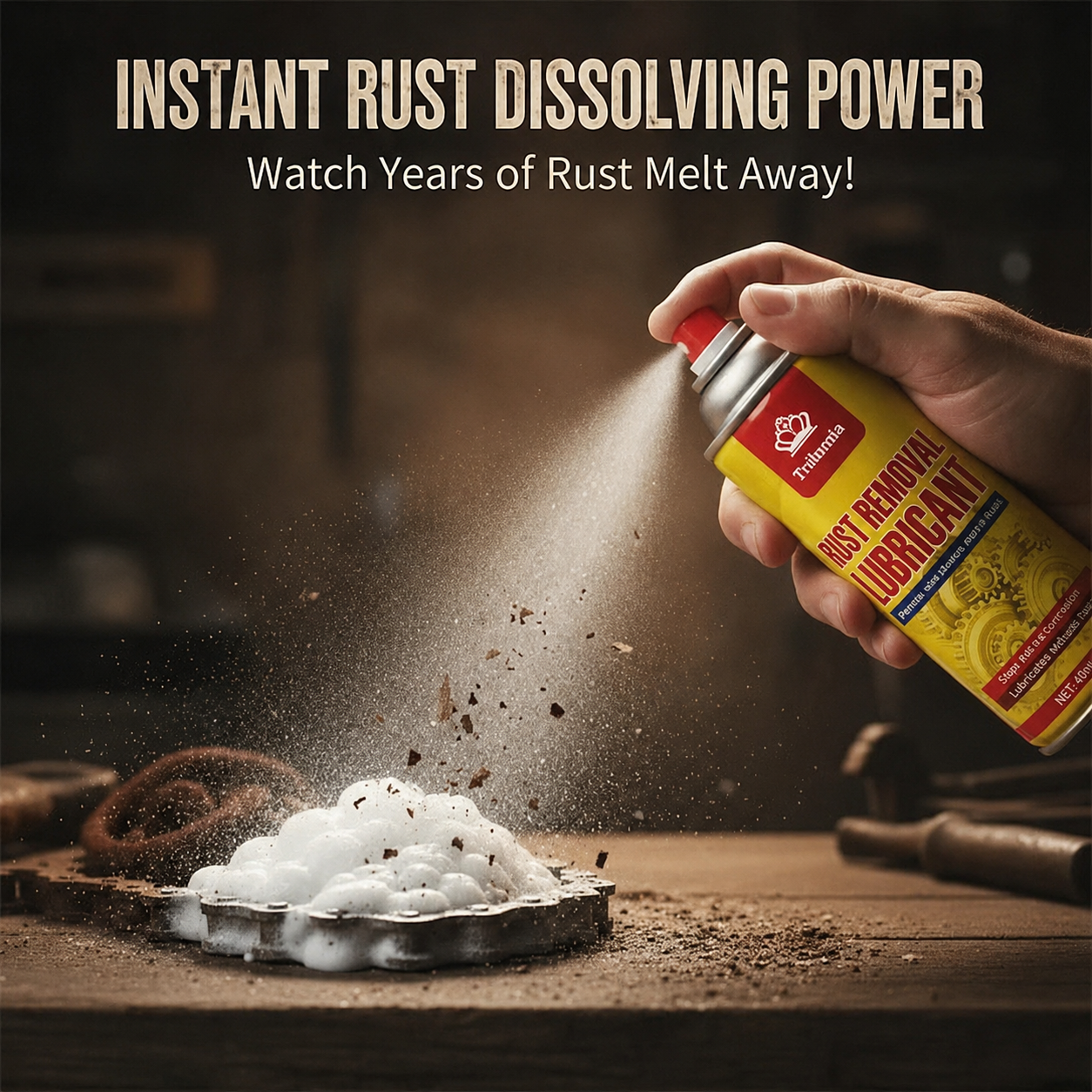 Anti-Rust Lubricating Spray & Rust Remover🔥🔥
