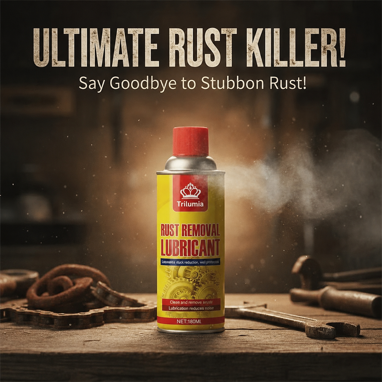 Anti-Rust Lubricating Spray & Rust Remover🔥🔥