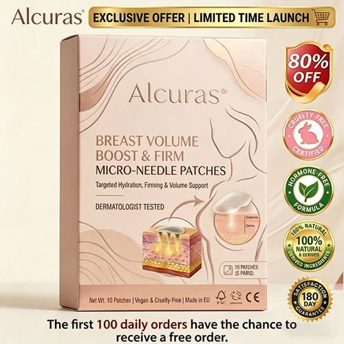 🔥Alcuras® Targeted Breast Enhancement Advanced Nano Microneedle Patch