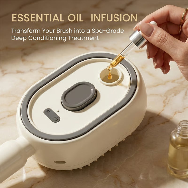 🪮Last Day 50% OFF🔥Electric Spray Air Cushion Massage Comb - Finds