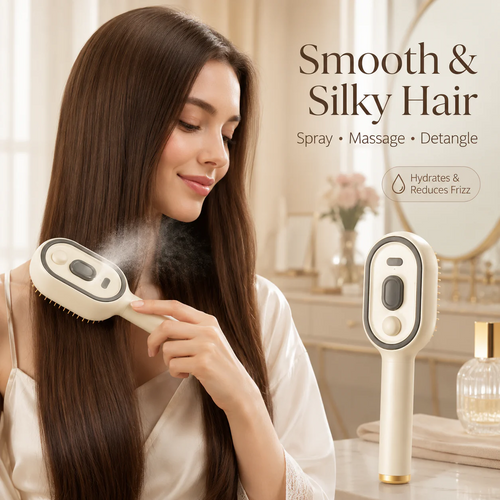 🪮Last Day 50% OFF🔥Electric Spray Air Cushion Massage Comb - Finds